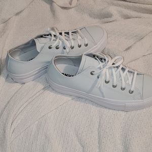 Light gray chucks